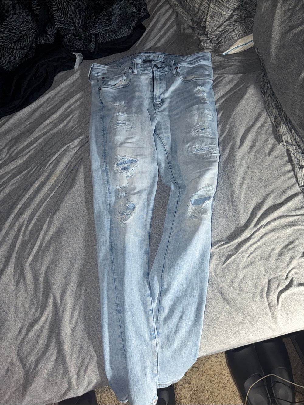 Light American eagle skinny jeans 👖